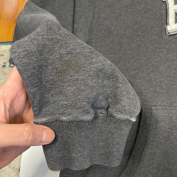 Y2K Ecko Unltd Hoodie XL Gray Rhino Logo Pullover Skater Streetwear Hip Hop Vtg - Picture 7 of 10